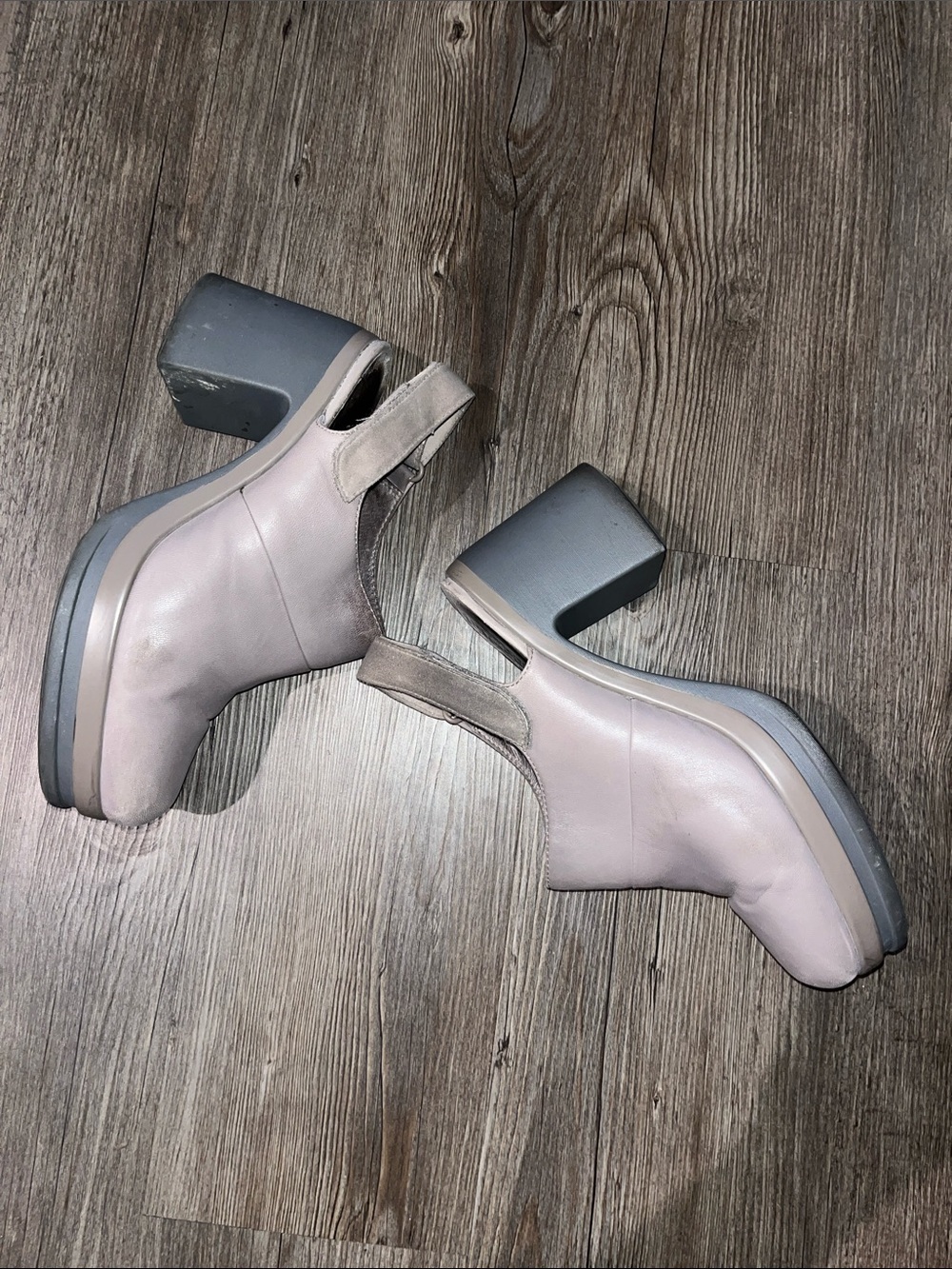 CAMPER Leather Slingback Mules